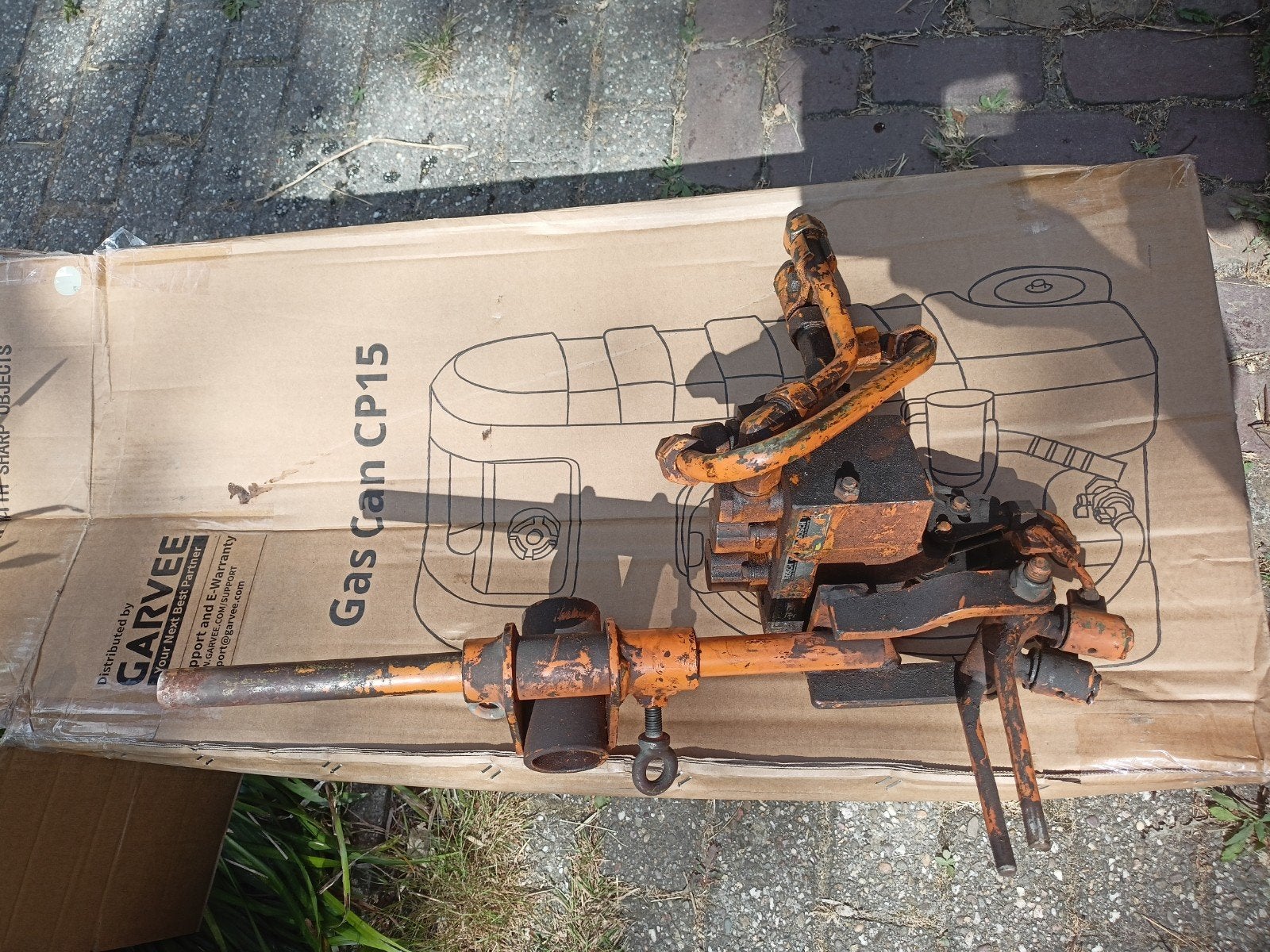 Bosch Dubbel Handbediend Hydrauliek Ventiel met 1/2 BSP, Ophalen of Verzenden