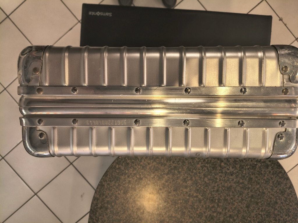 Rimowa Topas Attaché, Sieraden, Tassen en Uiterlijk, Ophalen, Gebruikt, Slot, Minder dan 50 cm