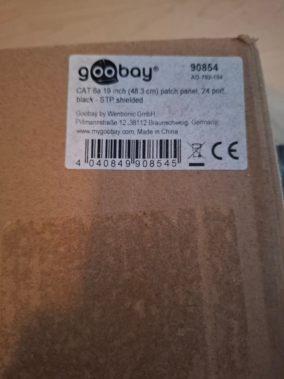 Goobay CAT 6a Patchpaneel 24-p STP laatste 4 nu voor15 euro, Ophalen of Verzenden, Nieuw