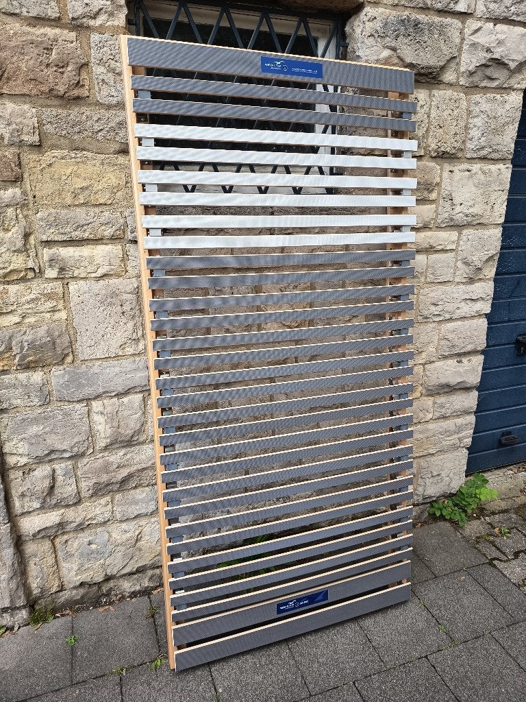 100x210 Werkmeister lattenbodem 320 DUO NP 800€, Huis en Inrichting, Slaapkamer | Matrassen en Bedbodems, 100 cm, Eenpersoons