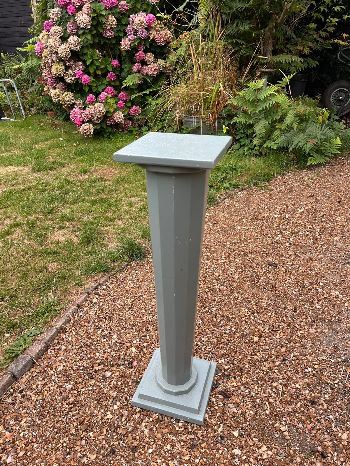 Plantenstandaard console kleine pilaar, Ophalen of Verzenden, Gebruikt