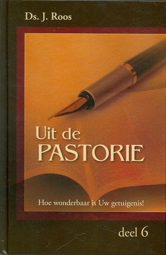 Ds. J. Roos: Uit de pastorie –Deel 6., Ophalen of Verzenden, Zo goed als nieuw, Ds. J. Roos