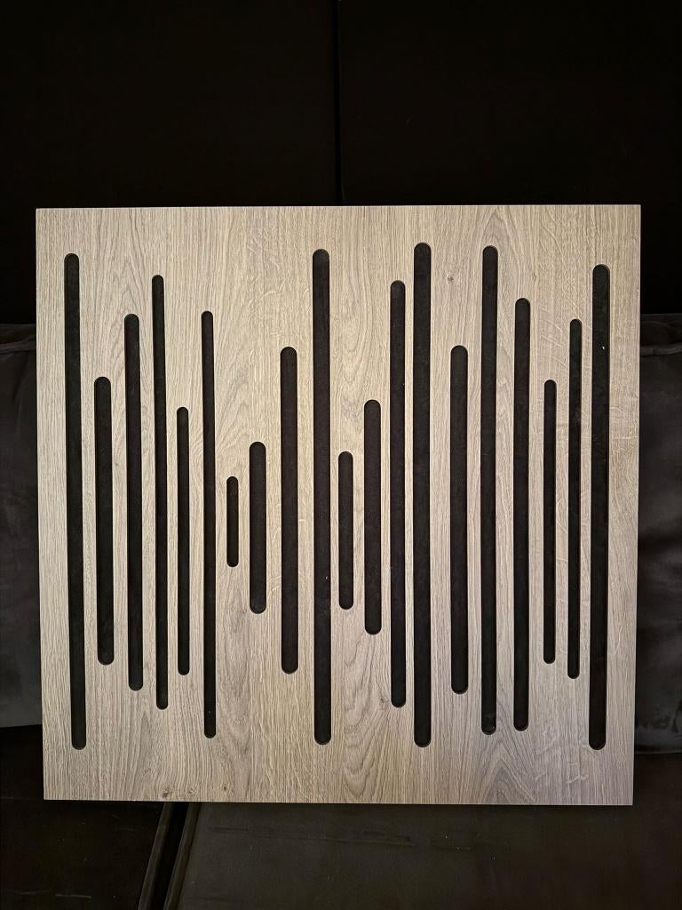 9x Vicoustic Wavewood Akoestische Panelen –Absorber/Diffuser, Ophalen, Zo goed als nieuw, Audio