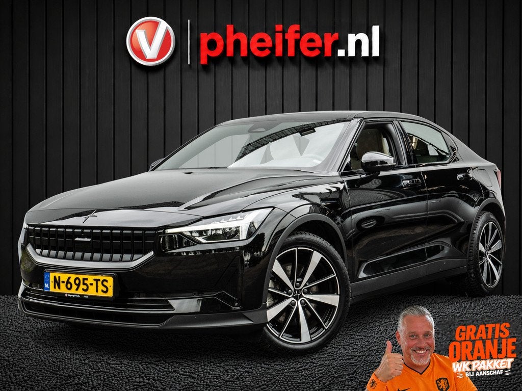 Polestar 2 Long Range Single Motor 78 kWh SOH 90% Trekhaak/, Auto's, Polestar, Polestar 2, Gebruikt, Beige, Met garantie (alle)