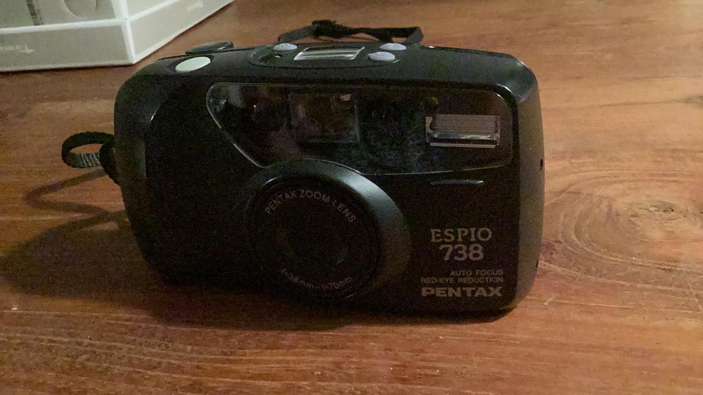 Pentax ESPIO 738, Ophalen of Verzenden, Zo goed als nieuw, Compact, Pentax