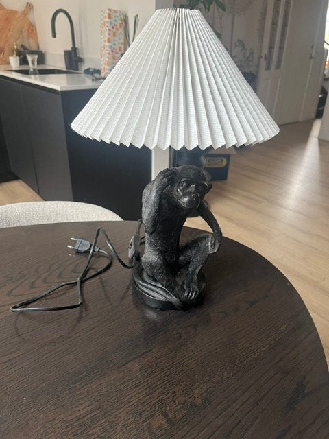 tafellamp Aap, Ophalen, Gebruikt, Overige merken, 47 cm