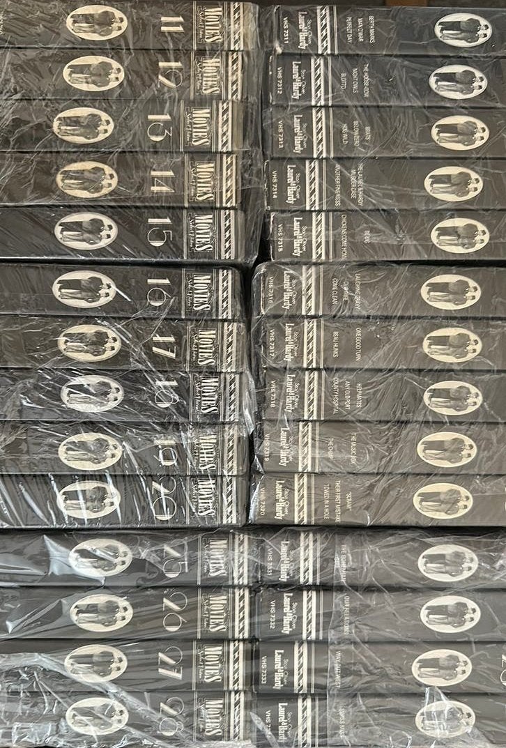 VIdeo Laurel en hardy serie VHS, Cd's en Dvd's, Nederlands ondertiteld, Gebruikt, Alle leeftijden, Ophalen of Verzenden