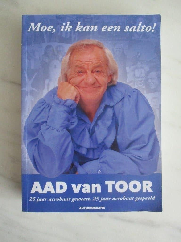 Moe, ik kan een salto! Aad van Toor, Gelezen, Personen, Ophalen of Verzenden, Aad van Toor