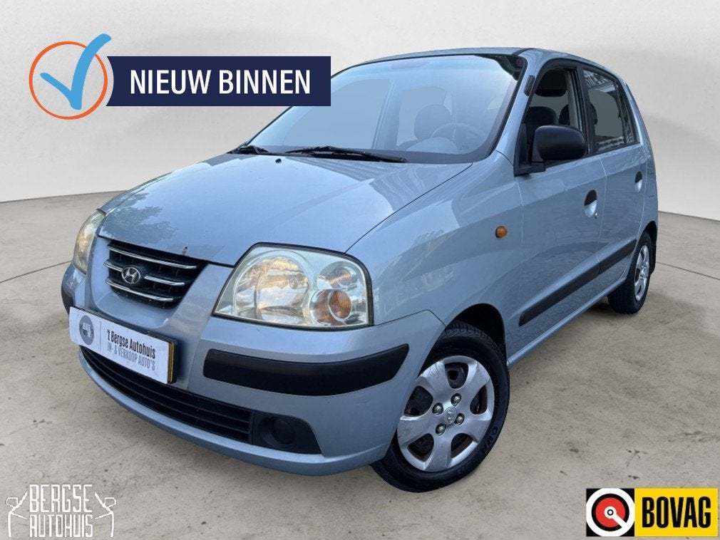 Hyundai Atos 1.1i Active Cool Elek. Ramen Airco Nap, Auto's, Hyundai, Gebruikt, 31 €/maand, 4 cilinders, Origineel Nederlands