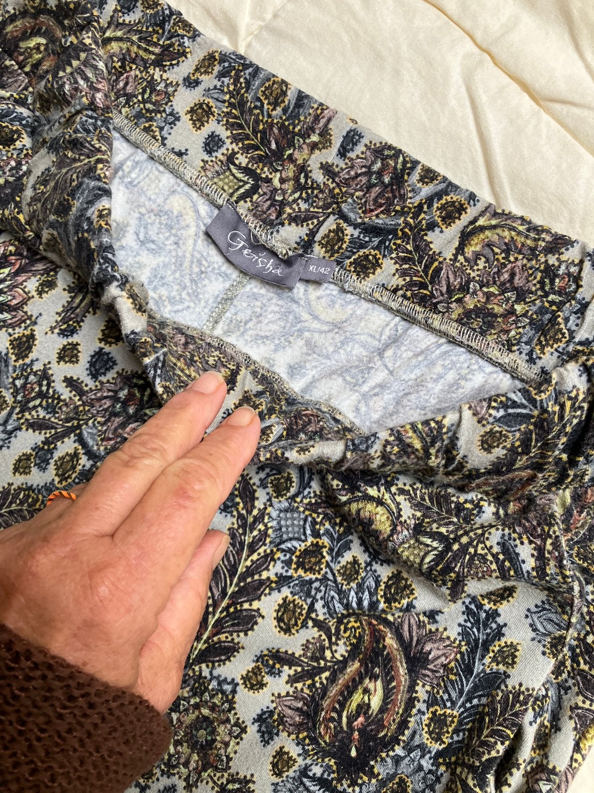 Heerlijke stretch broek van Geisha mt 42, Kleding | Dames, Blauw, Maat 42/44 (L), Ophalen of Verzenden, Zo goed als nieuw