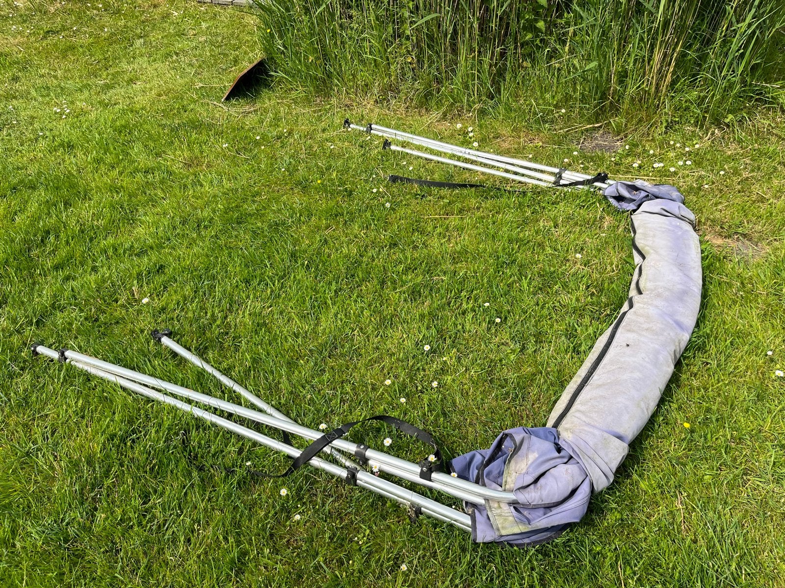 Biminitop 4 boog parasol 174x225 voor op een boot, Watersport en Boten, Ophalen, Gebruikt, Overige typen