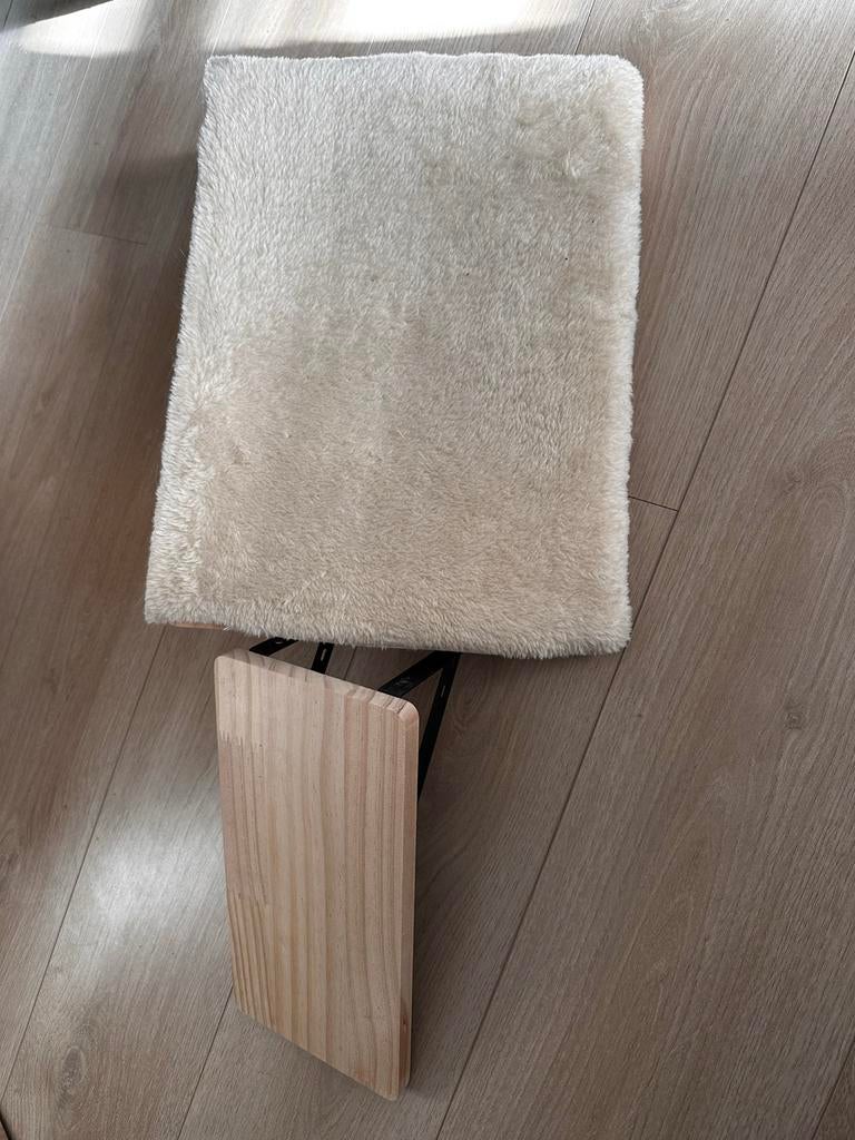 Kattenwand plank inclusief 1 trappetje, Ophalen of Verzenden, Gebruikt
