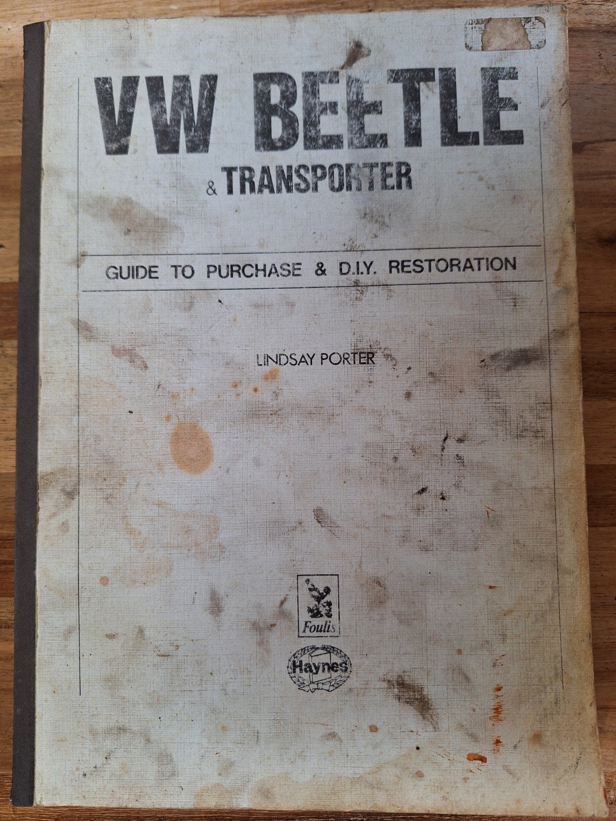 Haynes VW Kever & Bus / Transporter Restauratiegids, Boeken, Gelezen, Ophalen of Verzenden, Volkswagen, Haynes, Lindsey Porter