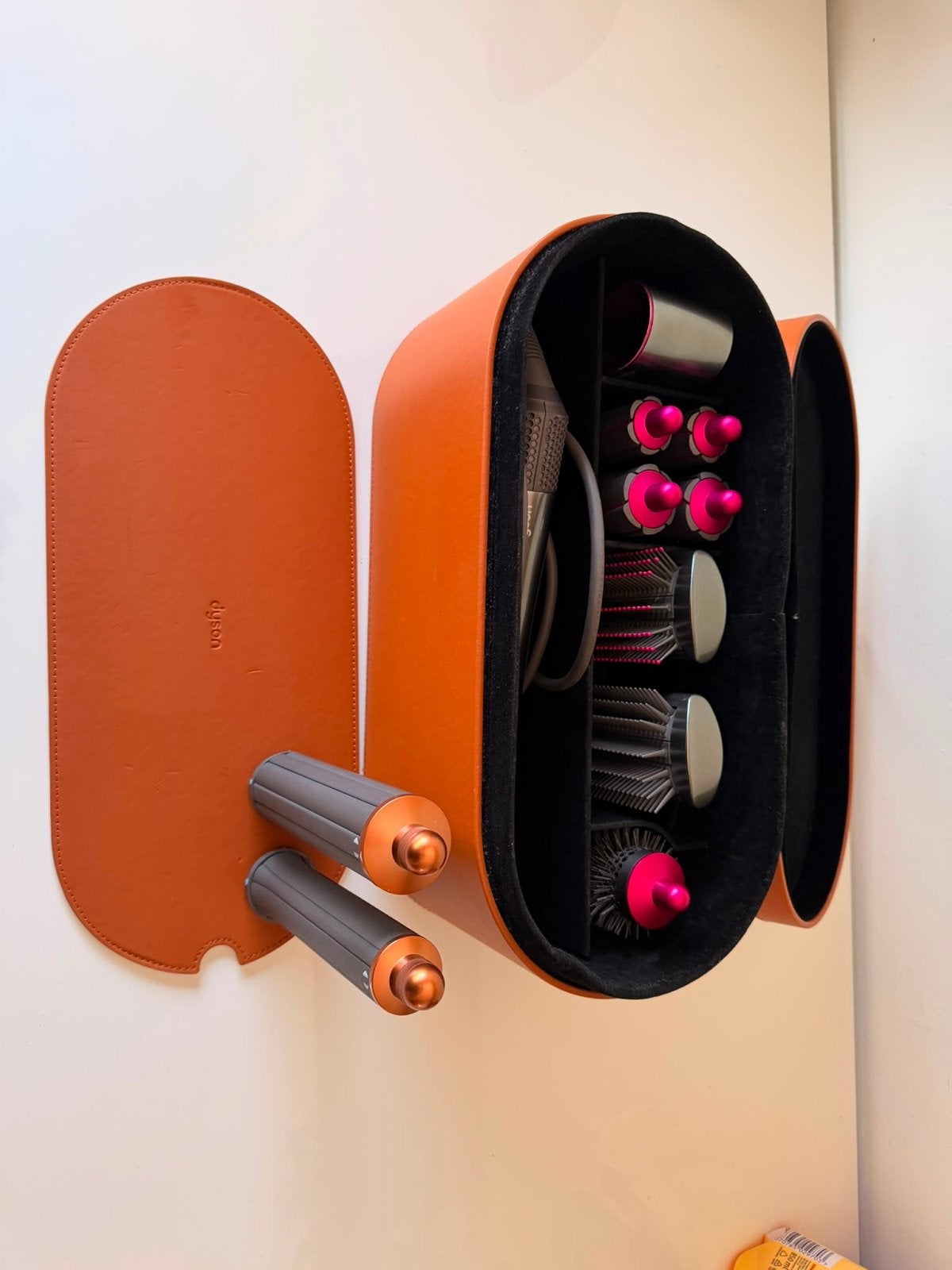 Dyson Airwrap Fuchsia met 2 lange extra opzetstukken, Sieraden, Tassen en Uiterlijk, Uiterlijk | Haarverzorging, Ophalen of Verzenden