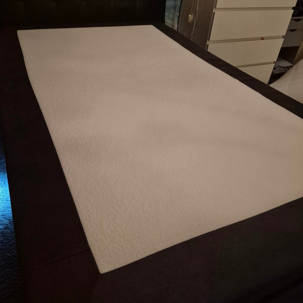 Topper & Matras 120x200, Ophalen, Zo goed als nieuw, Twijfelaar, 120 cm