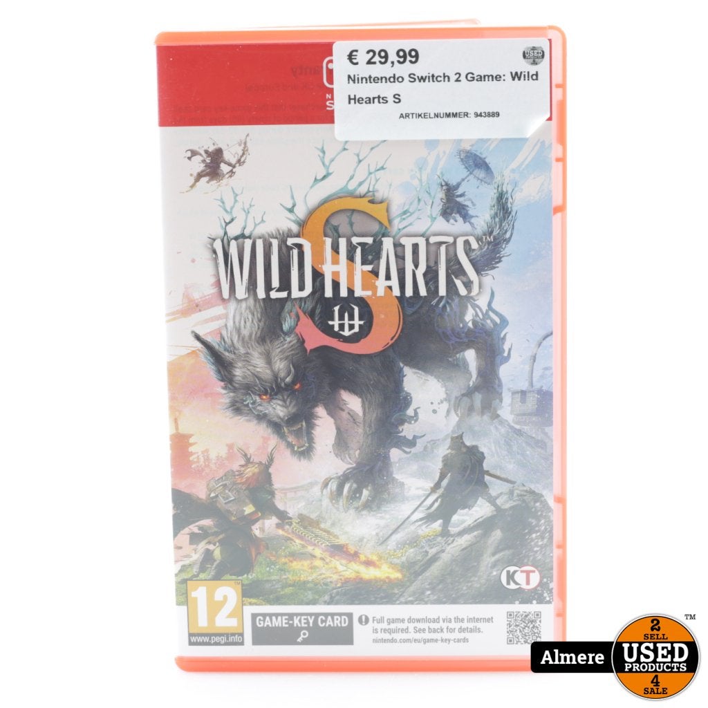Nintendo Switch 2 Game: Wild Hearts S