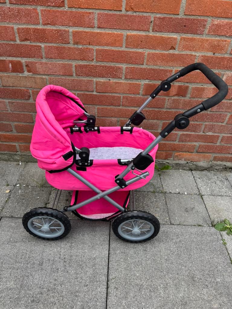 Speelgoed kinderwagen, Kinderen en Baby's, Speelgoed | Poppen, Ophalen, Gebruikt, Babypop