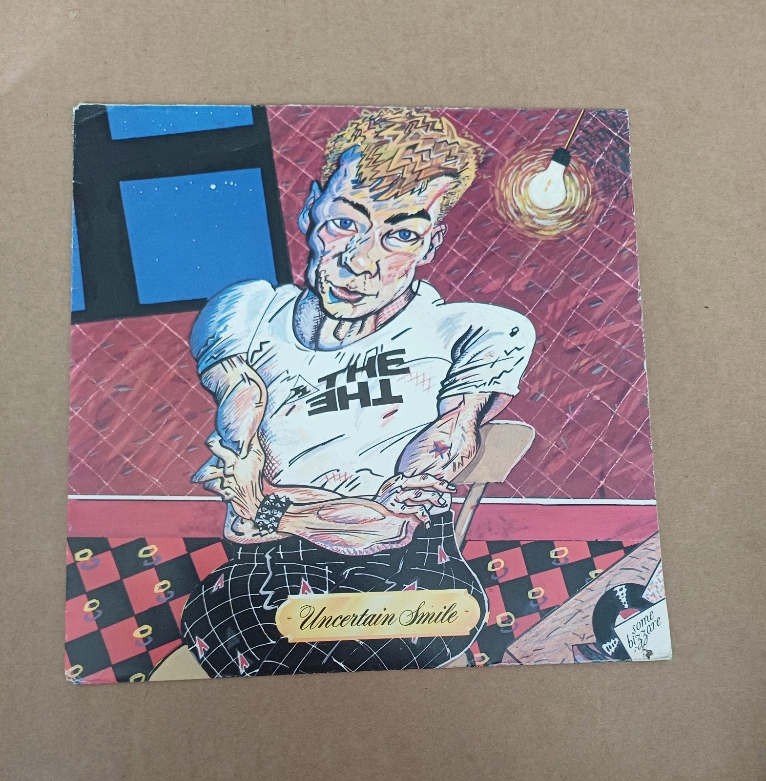 The The - Undertain Smile, Beschermende buitenhoes, Ophalen of Verzenden, Gebruikt, Pop