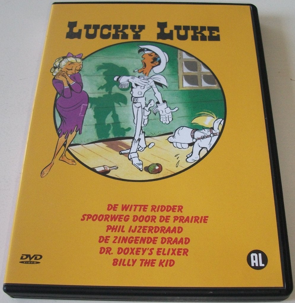 Dvd *** LUCKY LUKE *** Deel 3, Avontuur, Alle leeftijden, Tv-serie, Zo goed als nieuw