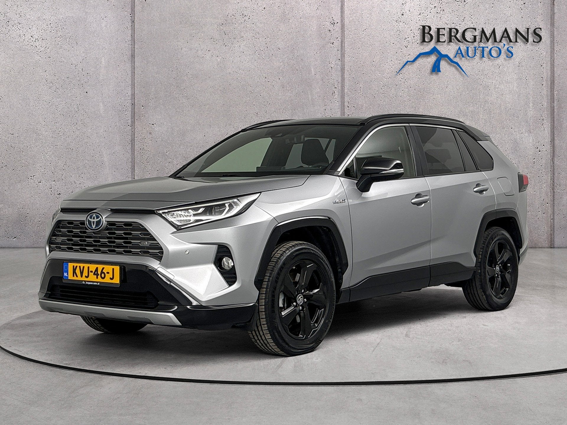 Toyota RAV4 - 2.5 Hybrid Bi-Tone // TREKHAAK // SCHUIFDAK //, Auto's, Toyota, Gebruikt, 4 cilinders, 2487 cc, Leder en Stof