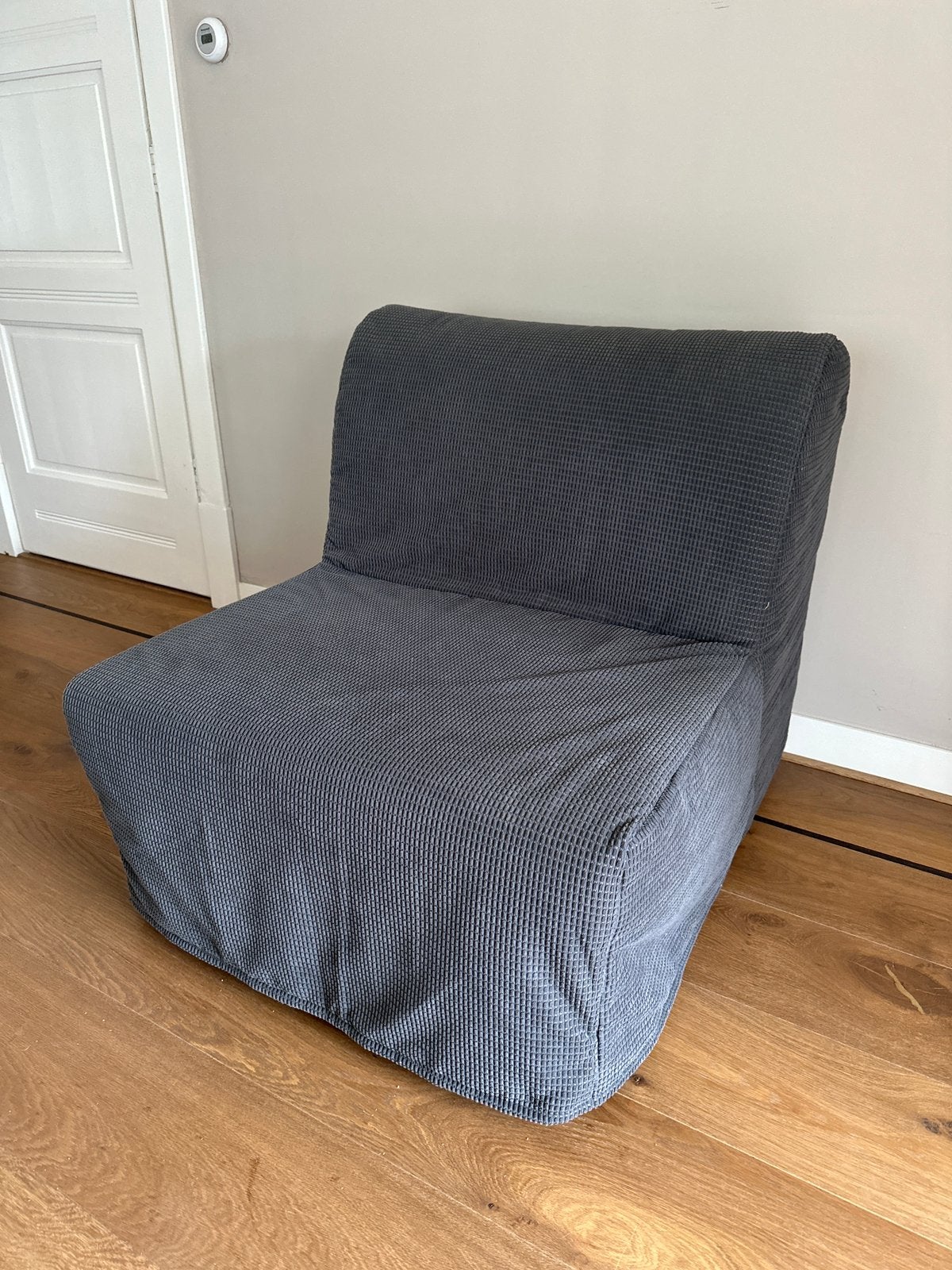 Ikea Lycksele Lövås slaapfauteuil, Ophalen, Eenpersoons, 190 cm of minder, Zo goed als nieuw
