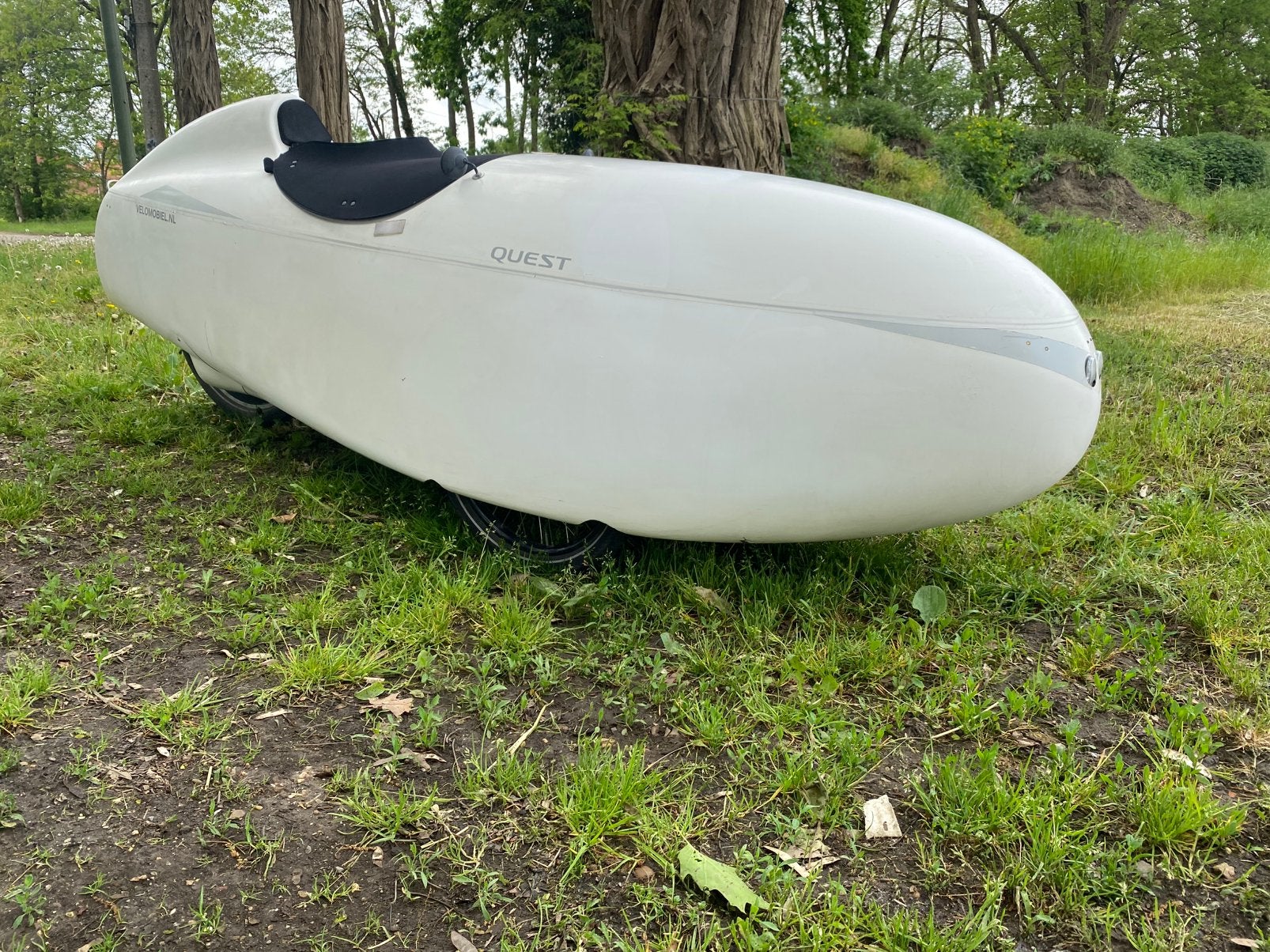 Ligfiets Velomobiel Quest 26 inch, Ophalen, Zo goed als nieuw, Overige merken