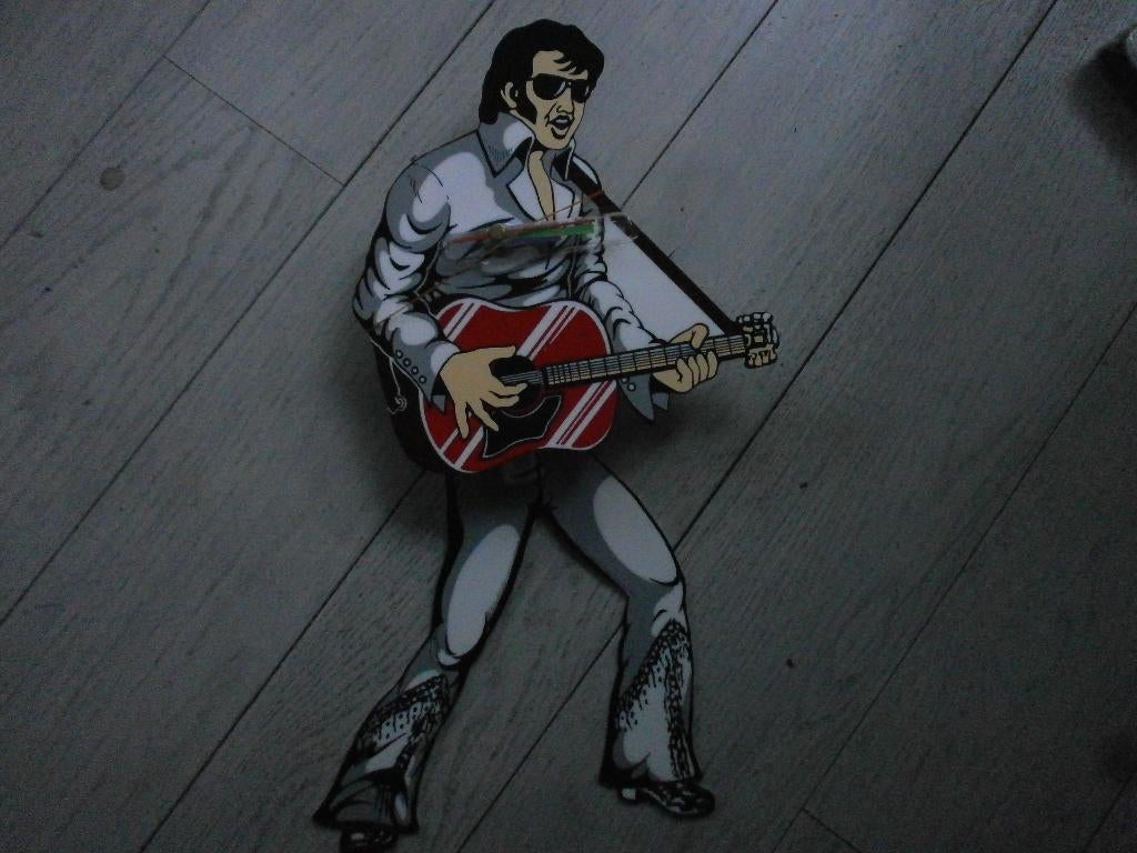 elvis klok benen gaan heen en weer nieuw, Ophalen of Verzenden, Nieuw, Analoog, Wandklok