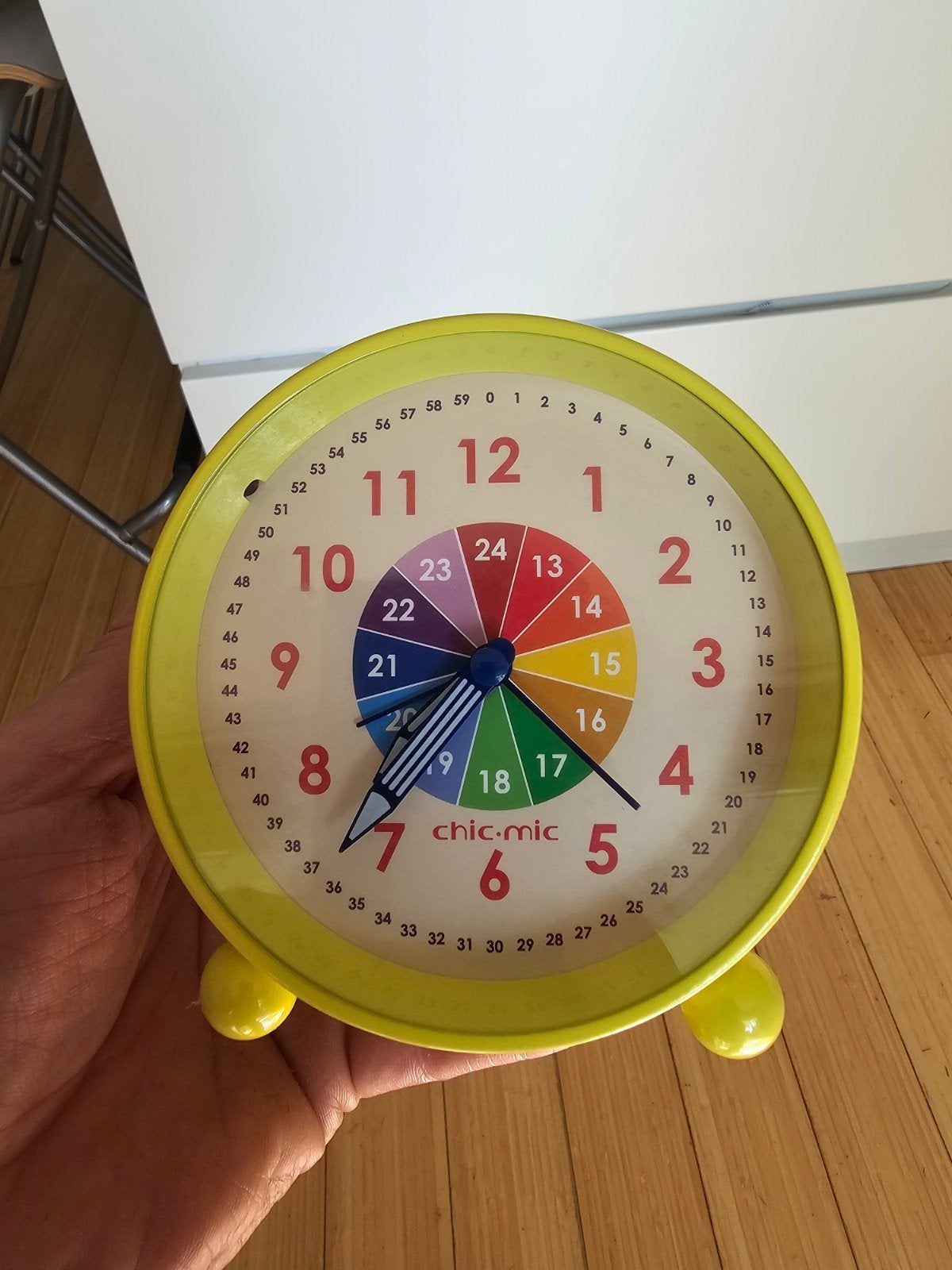 Kids Learning Clock - Gele Wekker voor Kinderen, Ophalen of Verzenden, Nieuw