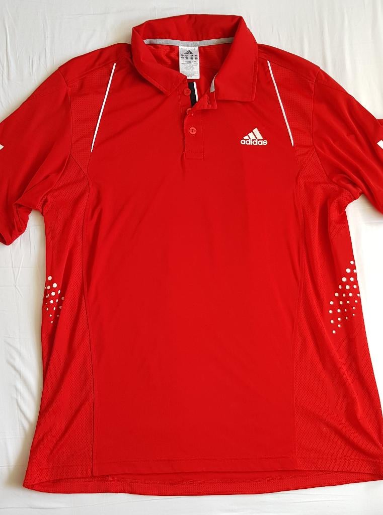 Adidas Originals Trefoil T-Shirt - Rood - Maat XL, Maat XL, Ophalen of Verzenden, Zo goed als nieuw, Shirt