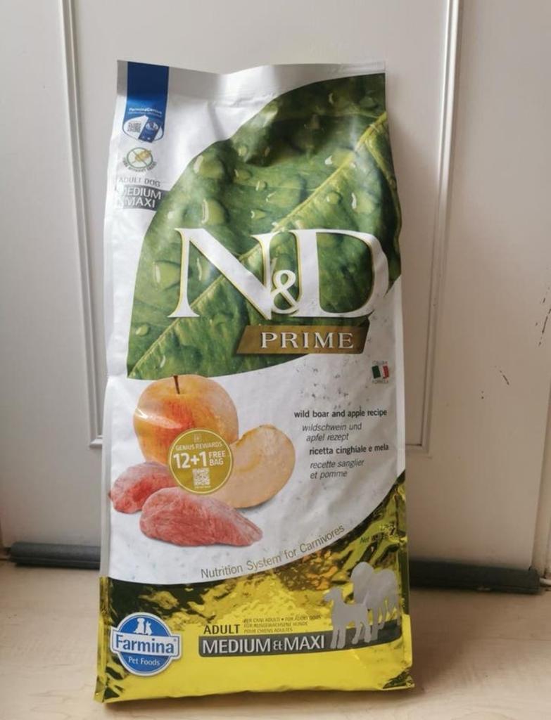 Farmina ND prime 12 kilo wildzwijn hondenvoer
Medium/maxi, Dieren en Toebehoren, Dierenvoeding, Ophalen of Verzenden, Hond