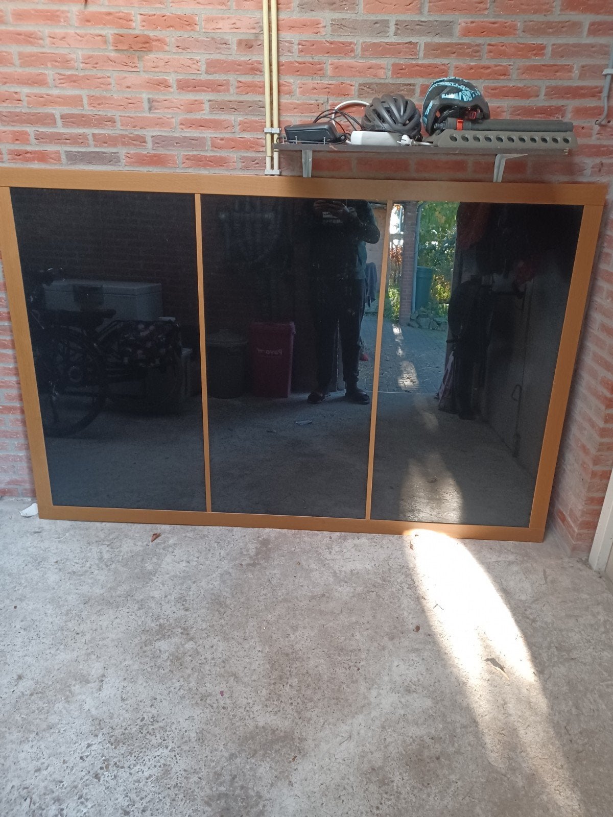 Schuifdeuren 2 stuks., Ophalen, Gebruikt, 200 cm of meer, 150 tot 200 cm