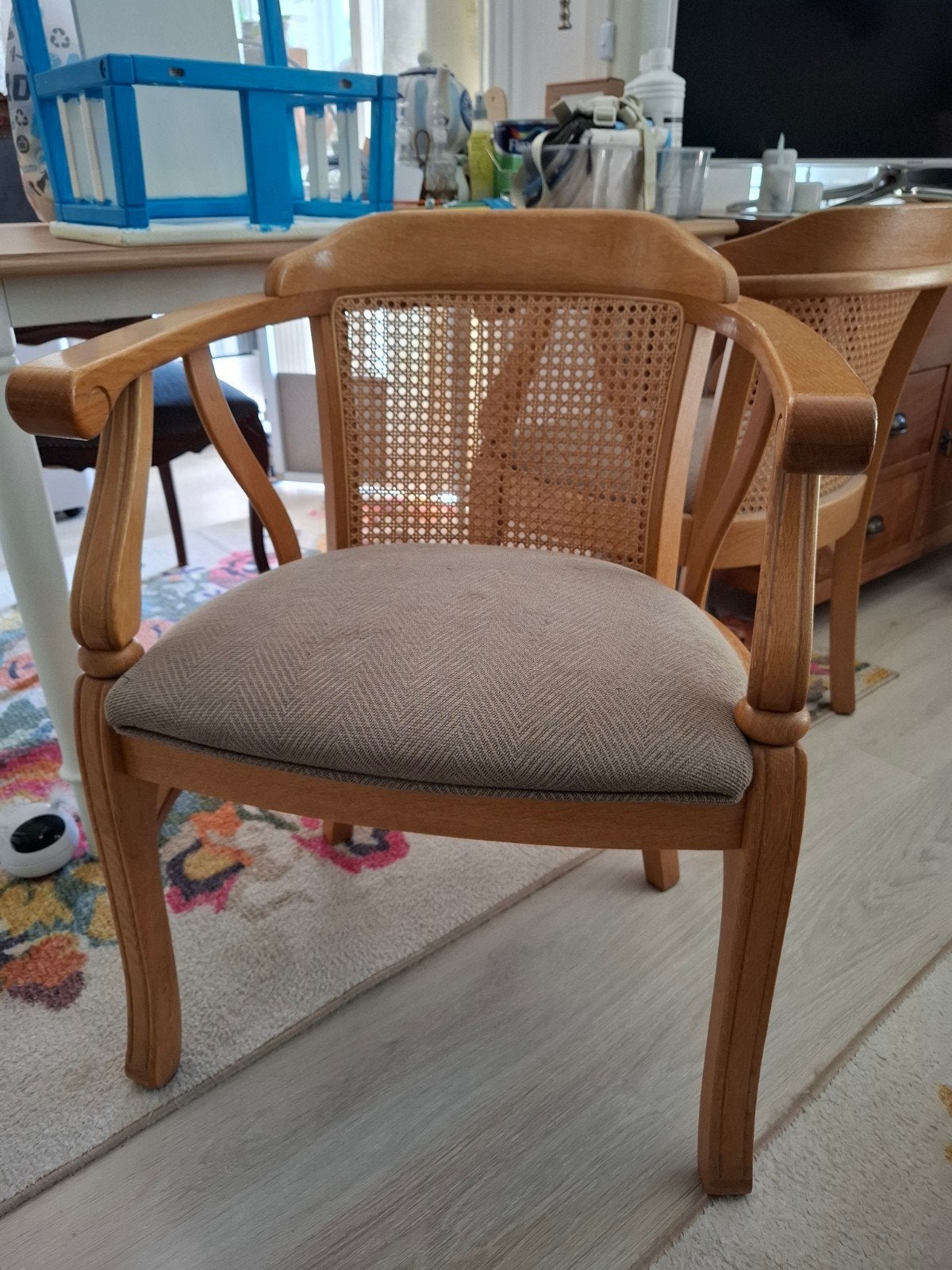 stoelen 4 stuks, Ophalen, Zo goed als nieuw, Hout, Vier