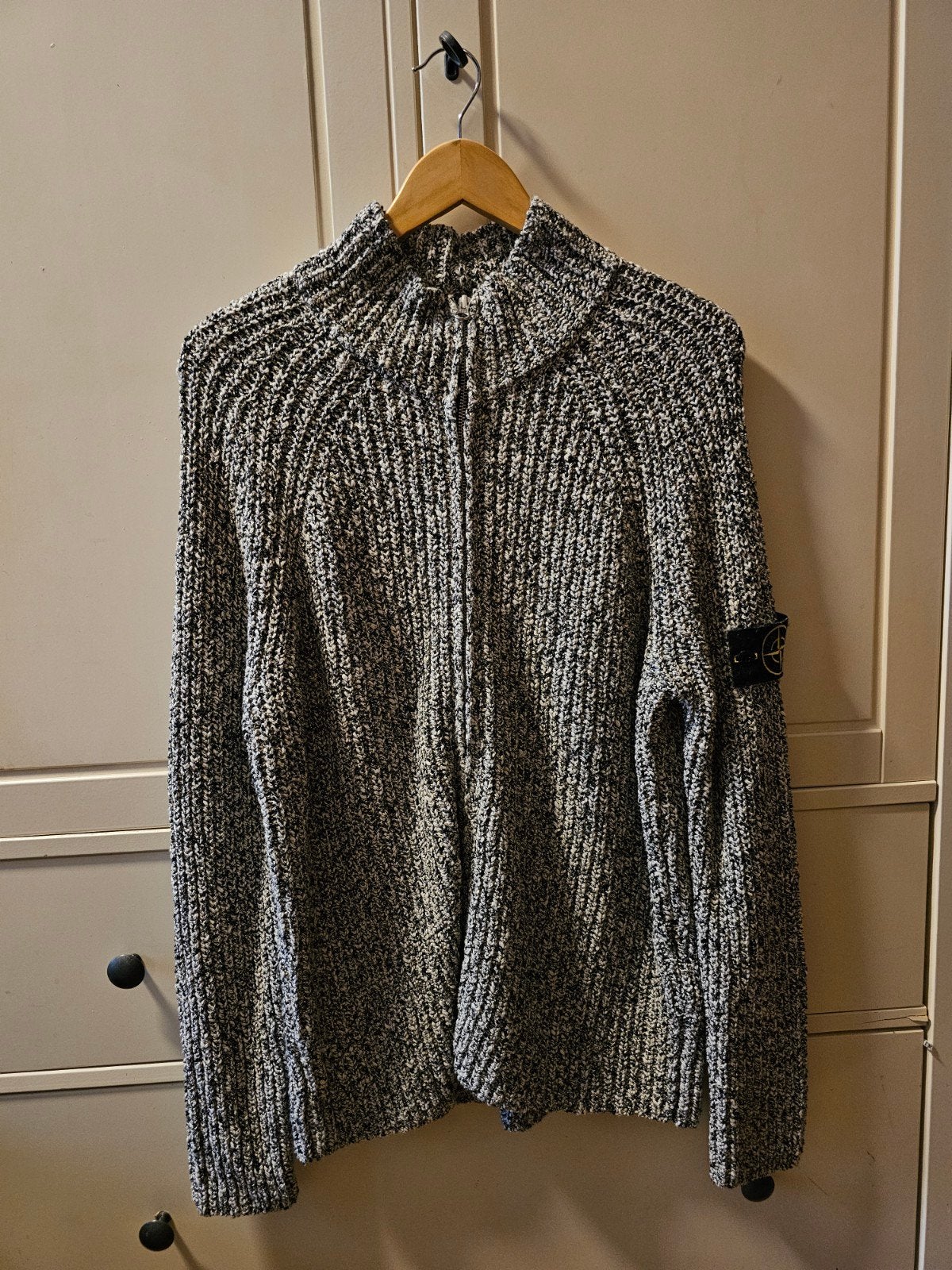 Stone island, Maat 52/54 (L), Zwart, Nieuw, Ophalen of Verzenden