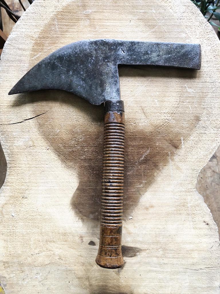 Antieke billhook, Antiek en Kunst, Ophalen of Verzenden