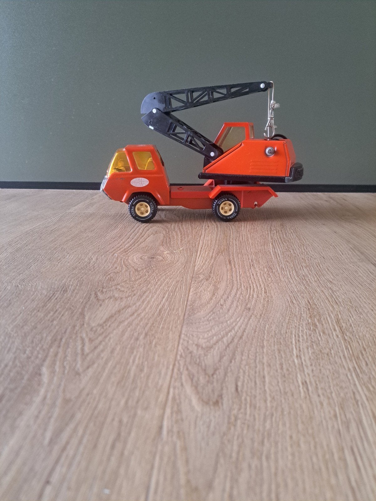 Tonka Kraanwagen - Vintage Speelgoed met Gebreken, Ophalen of Verzenden, Gebruikt