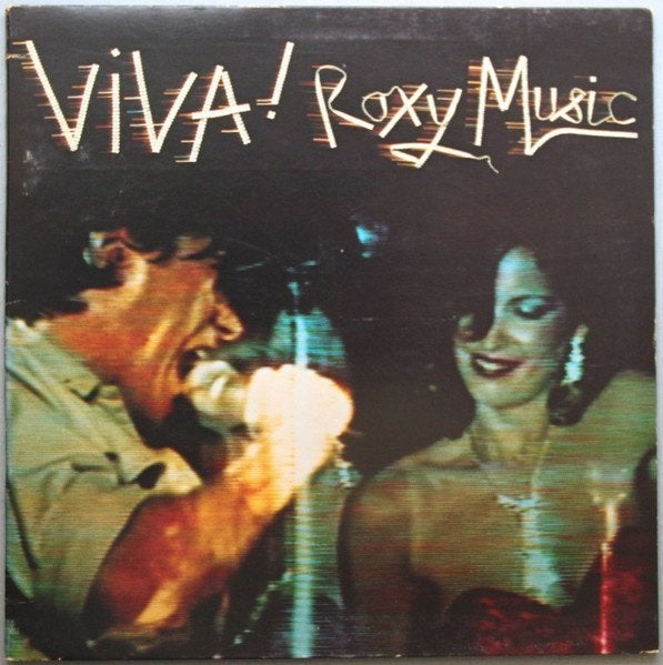 Roxy Music – Viva! The Live Roxy Music Album 1976 glam rock, LP, Gebruikt, Originele persing, Ophalen of Verzenden