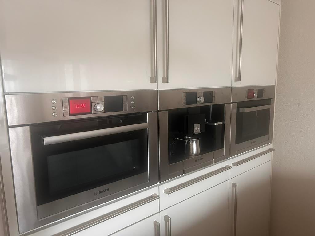 Bosch inbouw keukenapparatuur, Huis en Inrichting, Keuken | Complete keukens, Zo goed als nieuw, Hoekkeuken, Ophalen