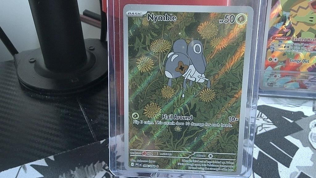 Pokemon Nymble (PFL 096), Ophalen of Verzenden, Nieuw, Losse kaart, Foil