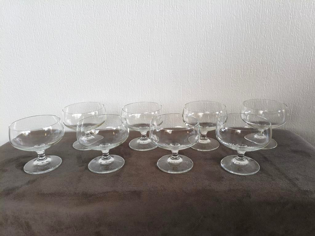 Acht champagne glazen Schott Zwiesel, Ophalen of Verzenden, Zo goed als nieuw, Overige typen
