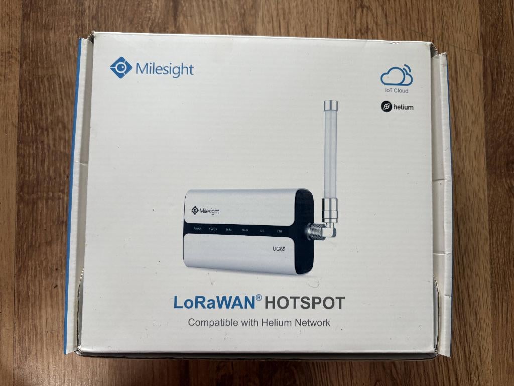 LoRaWAN Gateway / IoT Hotspot (Milesight UG65) IP65, Ophalen of Verzenden, Zo goed als nieuw