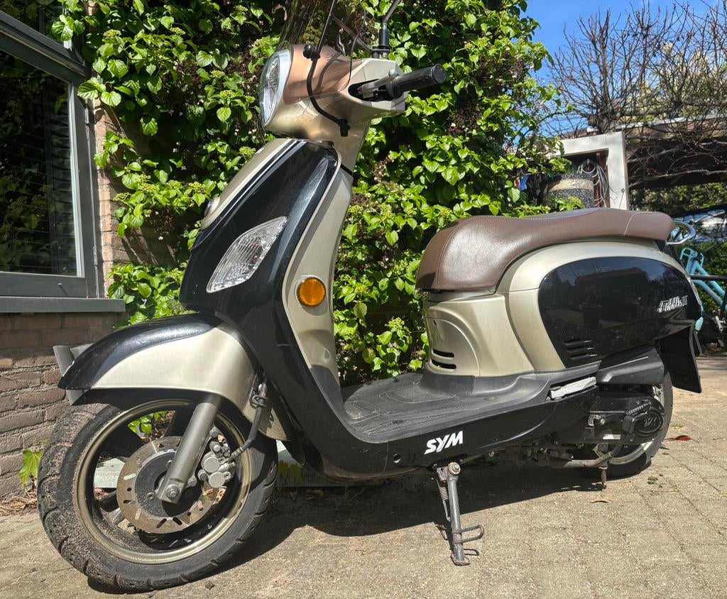 Sym Fiddle 3, Ophalen, Gebruikt, 49 cc, Benzine