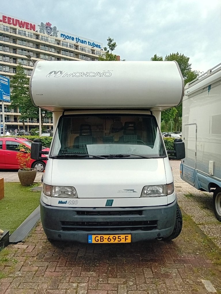 Moncayo camper 1997 met nieuwe apk, Overige merken, Alkoof, Ringverwarming, Fiat