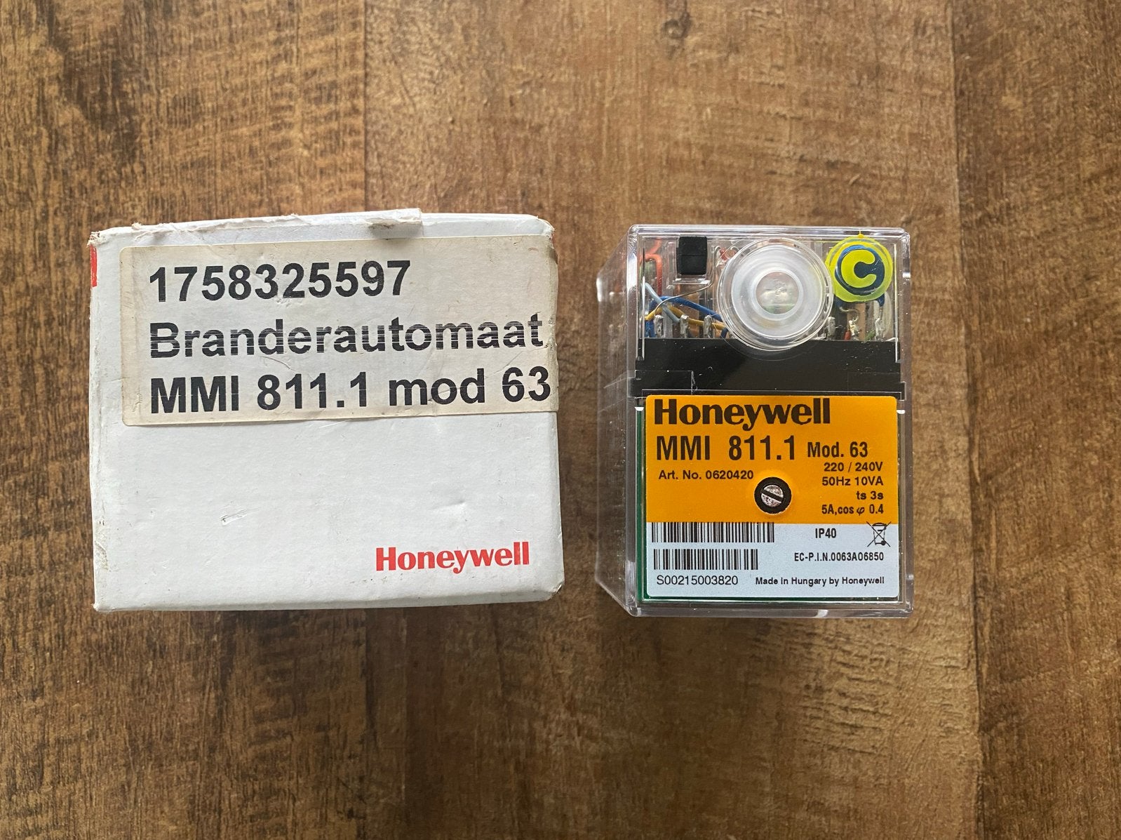 Honeywell MMI 811.1 Mod 63 Branderautomaat - Nieuw in doos, Doe-het-zelf en Verbouw, Ophalen of Verzenden, Nieuw, Overige typen