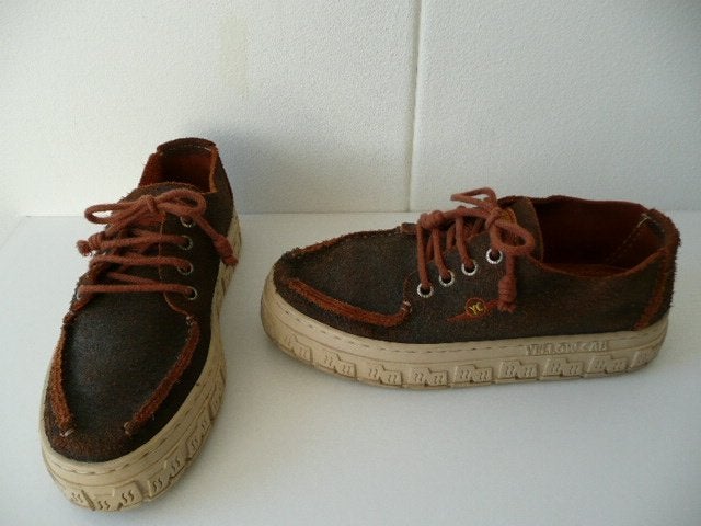 Yellow Cab leren sneakers maat 37 2 paar nieuwstaat, Bruin, Ophalen of Verzenden, Sneakers of Gympen, Zo goed als nieuw
