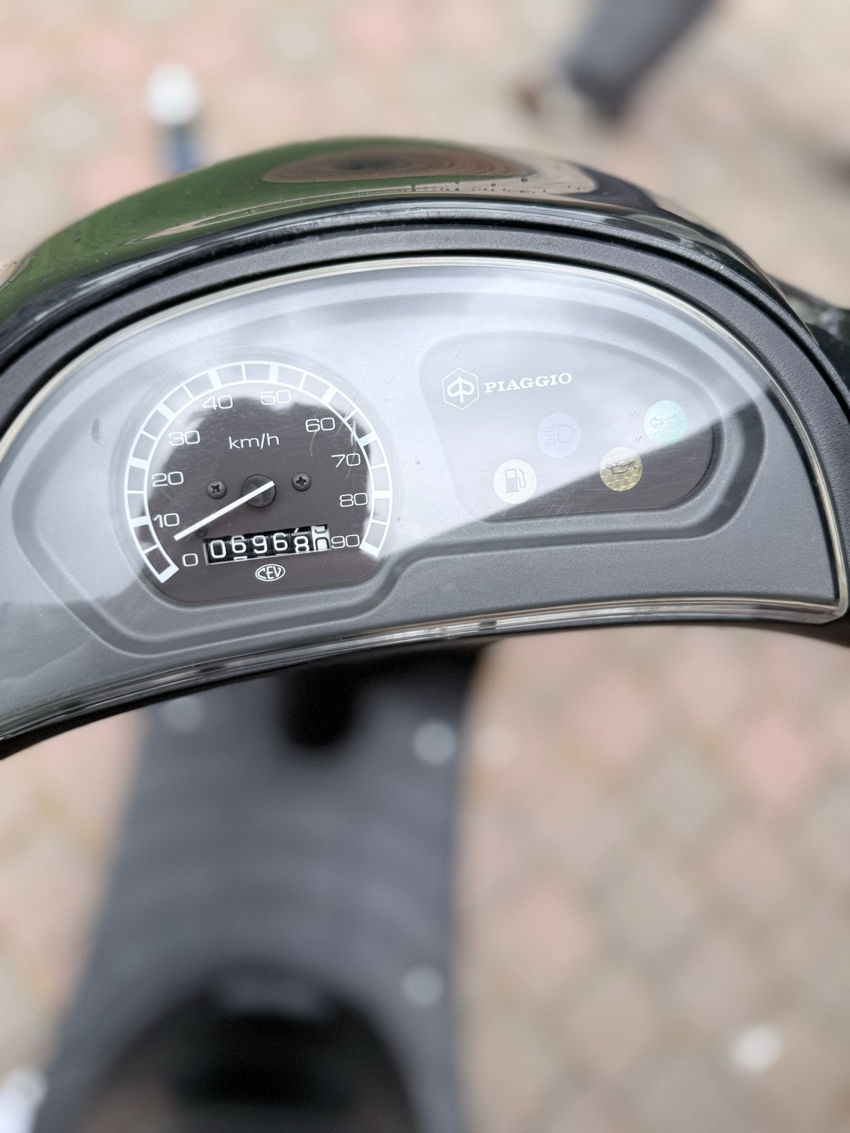 Piaggio zip type 3 70cc, Fietsen en Brommers, Scooters | Piaggio, Ophalen, Gebruikt, Benzine, Maximaal 25 km/u