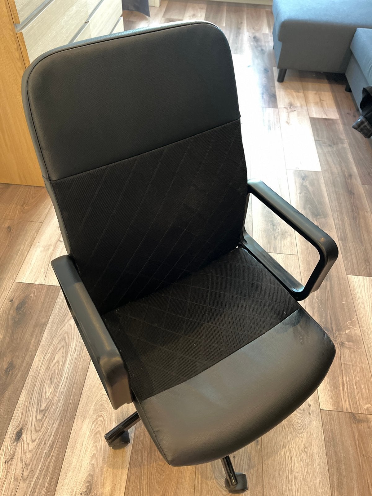 IKEA swivel chair, Ophalen, Zo goed als nieuw, Zwart, Bureaustoel