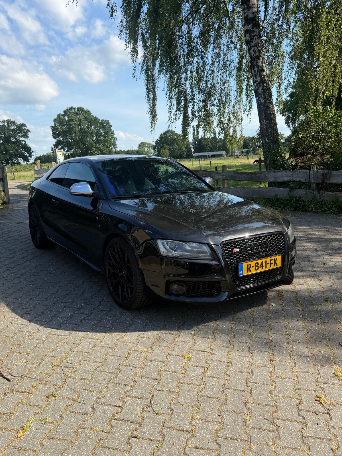 Audi S5 4.2 FSI 260KW Coupe Quattro AUT 2008 Zwart, Auto's, Audi, Automaat, 8 cilinders, Zwart, Vierwielaandrijving