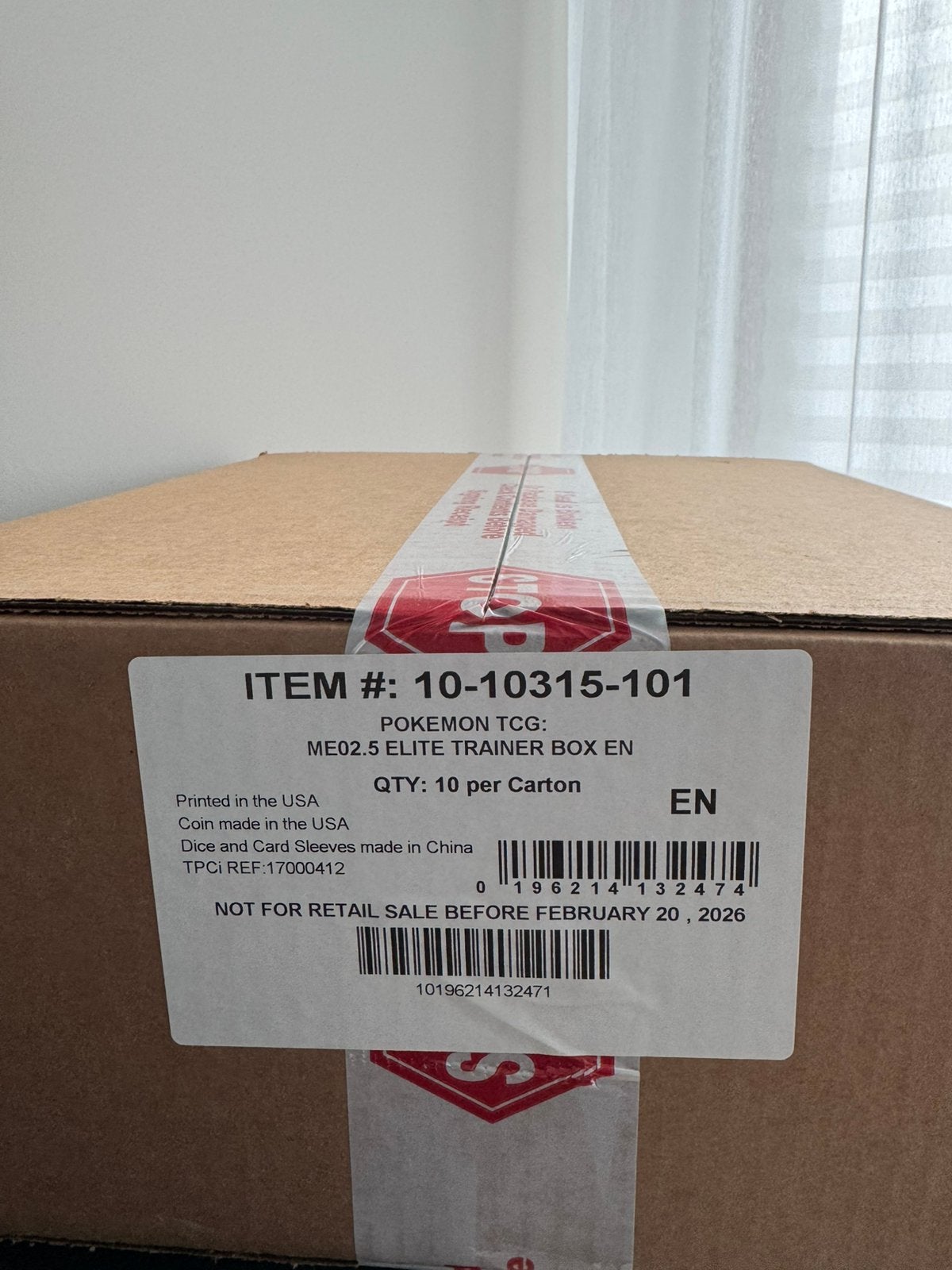ASCENDED HEROES ELITE TRAINER BOX CASE - ETB SEALED