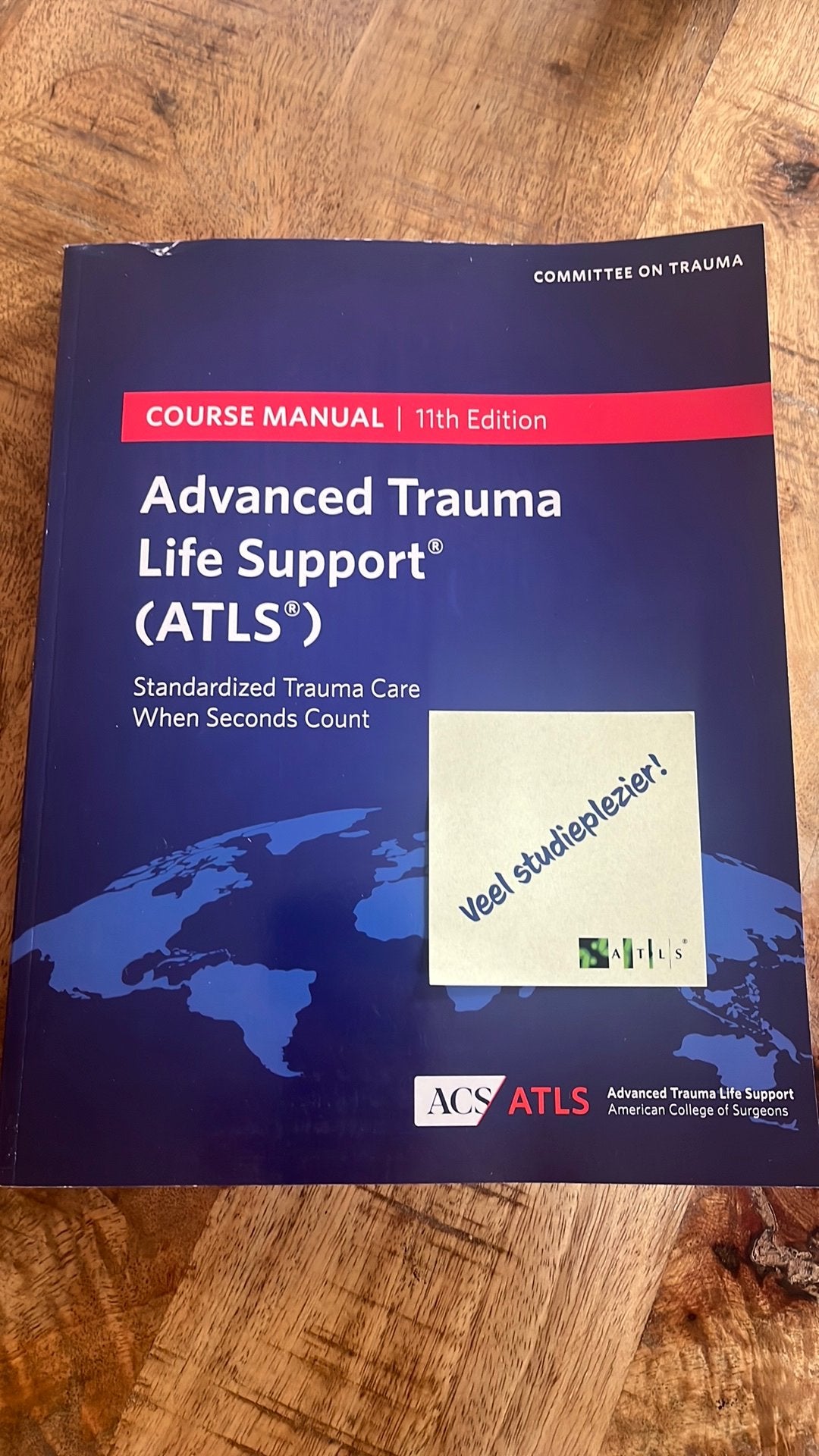 ATLS Advanced Trauma Life Support Course Manual, Boeken, Ophalen of Verzenden, Beta, WO