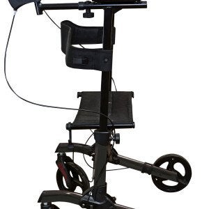 Aidapt Lichtgewicht onderarm rollator - 4 wielen - Zwart, Ophalen, Opvouwbaar, Nieuw